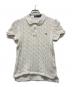 POLO RALPH LAUREN（ポロ・ラルフローレン）の古着「ケーブルニットポロシャツ」｜ホワイト