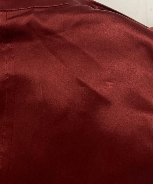 Yohji Yamamoto pour homme（ヨウジヤマモト プールオム）Yohji Yamamoto pour homme (ヨウジヤマモト プールオム) シルクレイヤードベスト レッド サイズ:3の古着・服飾アイテム