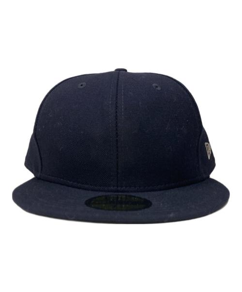 YOHJI YAMAMOTO（ヨウジヤマモト）YOHJI YAMAMOTO (ヨウジヤマモト) New Era (ニューエラ) 59FIFTY ウールキャップ ネイビー サイズ:61.5cmの古着・服飾アイテム