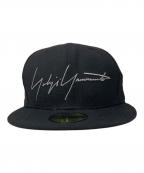 YOHJI YAMAMOTO×New Eraヨウジヤマモト×ニューエラ）の古着「59FIFTY ウールキャップ」｜ブラック