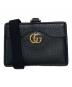 GUCCI（グッチ）の古着「GGストラップパスケース」｜ブラック
