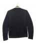 PRADA (プラダ) トライアングルロゴプレートニット ブラック サイズ:44：77000円