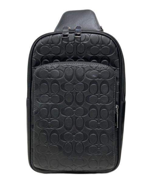 COACH（コーチ）COACH (コーチ) イーサン パック・シグネチャー レザー ブラックの古着・服飾アイテム