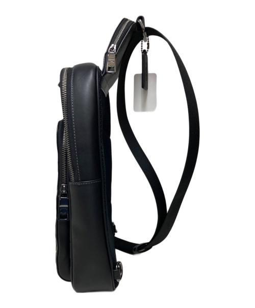 COACH（コーチ）COACH (コーチ) イーサン パック・シグネチャー レザー ブラックの古着・服飾アイテム