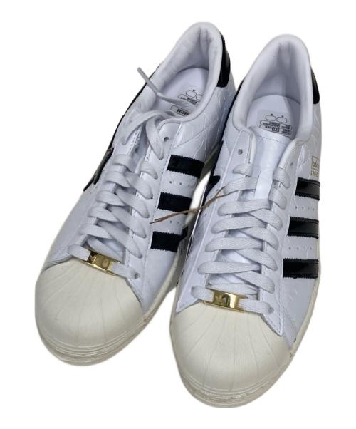 adidas Originals（アディダスオリジナル）adidas Originals (アディダスオリジナル) A BATHING APE (ア ベイシング エイプ) Superstar V ホワイト サイズ:27cm 未使用品の古着・服飾アイテム