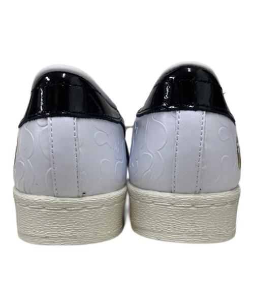 adidas Originals（アディダスオリジナル）adidas Originals (アディダスオリジナル) A BATHING APE (ア ベイシング エイプ) Superstar V ホワイト サイズ:27cm 未使用品の古着・服飾アイテム