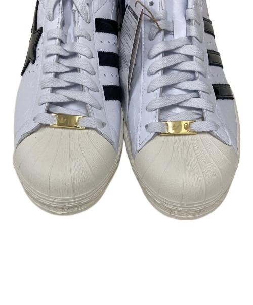 adidas Originals（アディダスオリジナル）adidas Originals (アディダスオリジナル) A BATHING APE (ア ベイシング エイプ) Superstar V ホワイト サイズ:27cm 未使用品の古着・服飾アイテム