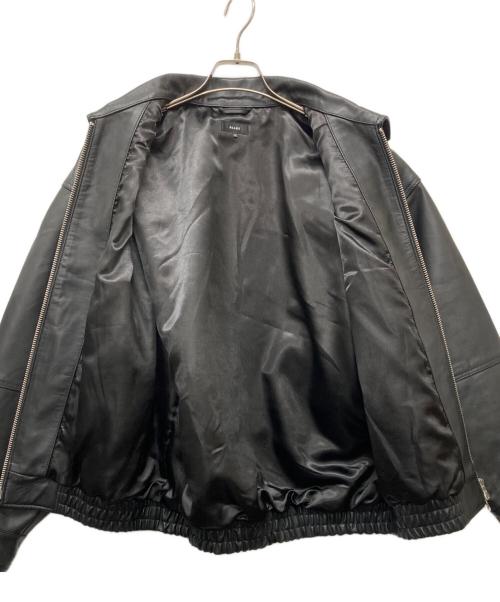 BEAMS（ビームス）BEAMS (ビームス) レザーブルゾン ブラック サイズ:Ｓの古着・服飾アイテム