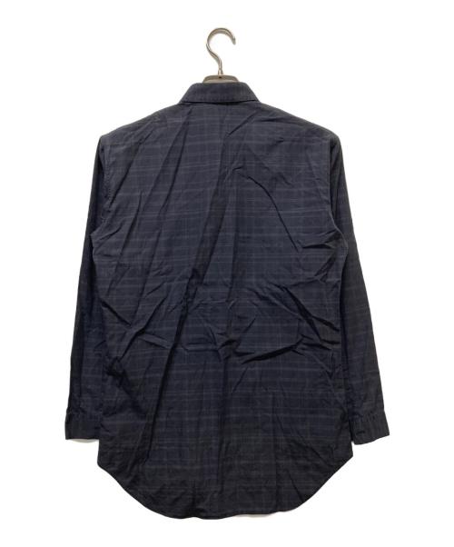 DIOR HOMME（ディオール オム）Dior Homme (ディオール オム) L/Sチェックシャツ ブラック サイズ:38の古着・服飾アイテム