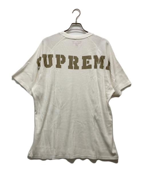 SUPREME（シュプリーム）Supreme (シュプリーム) 24AW Stencil Thermal S/S Top ホワイト サイズ:XXLの古着・服飾アイテム