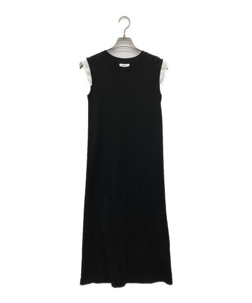 THE RERACS（ザ リラクス）THE RERACS (ザ リラクス) タンクトップドレス/25SS-RECS-476l-J ブラック サイズ:Ｓの古着・服飾アイテム