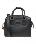 TORY BURCHトリーバーチ）の古着「Thea ミニウェブサッチェル」｜ブラック