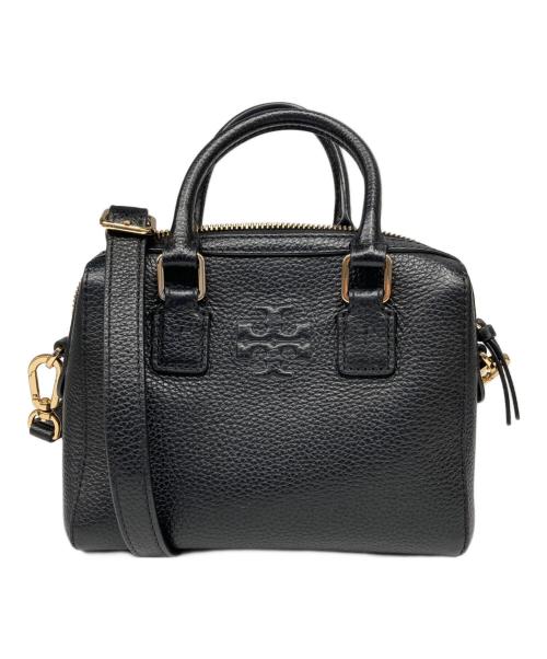 TORY BURCH（トリーバーチ）TORY BURCH (トリーバーチ) Thea ミニウェブサッチェル ブラックの古着・服飾アイテム