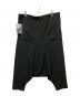 Yohji Yamamoto pour homme (ヨウジヤマモト プールオム) TA TUXEDO SARROUEL PANTS ブラック サイズ:1 未使用品：46000円