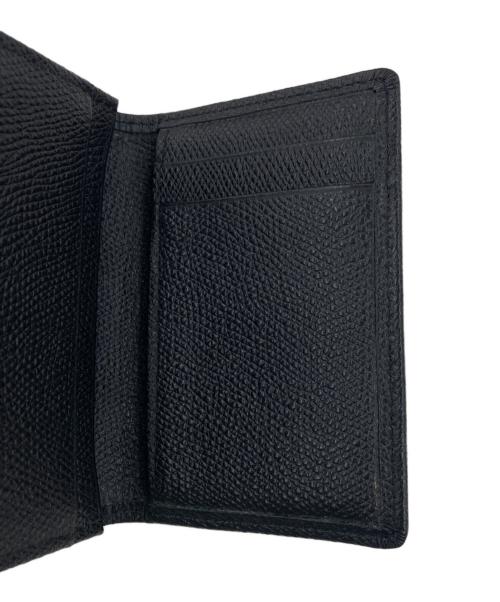 YOHJI YAMAMOTO（ヨウジヤマモト）YOHJI YAMAMOTO (ヨウジヤマモト) レザーカードケース ブラックの古着・服飾アイテム