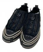 YOHJI YAMAMOTO×XVESSELヨウジヤマモト×ヴァネス・ウー）の古着「XVESSEL LOW」｜ブラック
