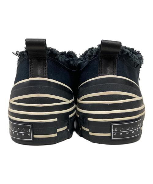 YOHJI YAMAMOTO（ヨウジヤマモト）YOHJI YAMAMOTO (ヨウジヤマモト) XVESSEL (ヴァネス・ウー) XVESSEL LOW ブラック サイズ:28cmの古着・服飾アイテム