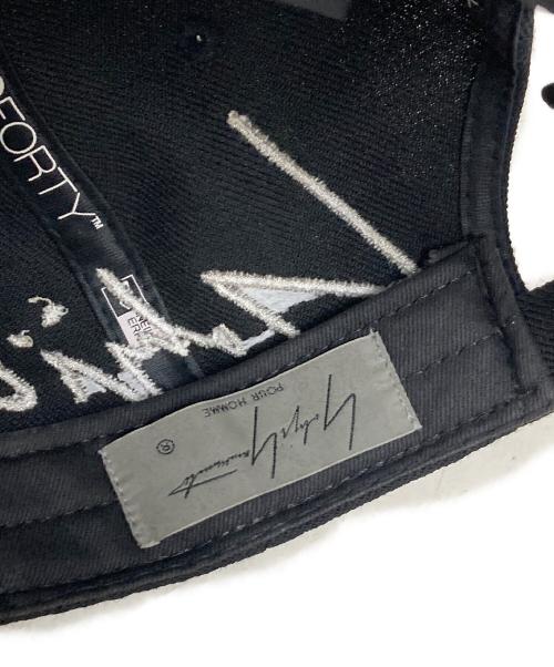 Yohji Yamamoto pour homme（ヨウジヤマモト プールオム）Yohji Yamamoto pour homme (ヨウジヤマモト プールオム) New Era (ニューエラ) 940VS YY SIDE LOGO ブラック サイズ:Freeの古着・服飾アイテム