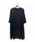 23区 (ニジュウサンク) ウールジョーゼット Aライン ワンピース ネイビー サイズ:36：10000円