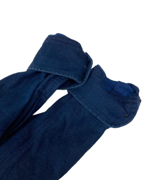 45R（フォーティファイブ・アール）45R (フォーティファイブ・アール) インディゴ染めオープンカラーシャツ ネイビー サイズ:Size 2の古着・服飾アイテム