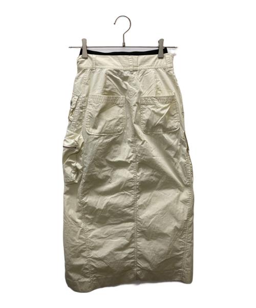 MAISON SPECIAL（メゾンスペシャル）MAISON SPECIAL (メゾンスペシャル) カーゴスカート ホワイト サイズ:36の古着・服飾アイテム