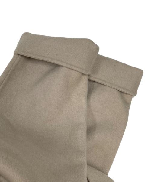 Noble（ノーブル）Noble (ノーブル) リバーオーバーカラーコート ベージュ サイズ:38の古着・服飾アイテム