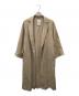 Noble（ノーブル）の古着「リバーオーバーカラーコート」｜ベージュ