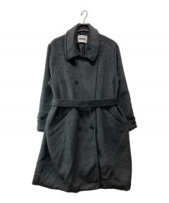 中古・古着通販】OVERCOAT (オーバーコート) トレンチコート ブラック