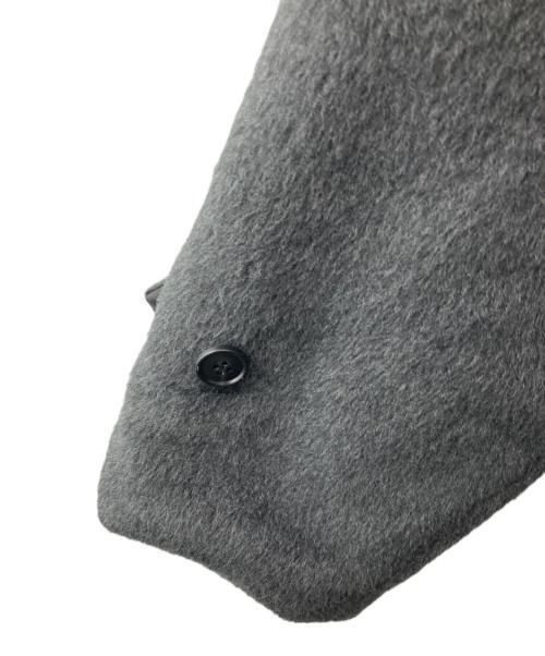 SINSS（シンス）SINSS (シンス) Shaggy oversized coat グレー サイズ:Mの古着・服飾アイテム