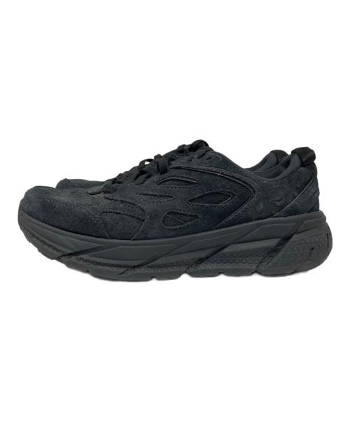 HOKAONEONE（ホカオネオネ）HOKAONEONE (ホカオネオネ) UNISEX CLIFTON L SUEDE ブラック サイズ:25cmの古着・服飾アイテム
