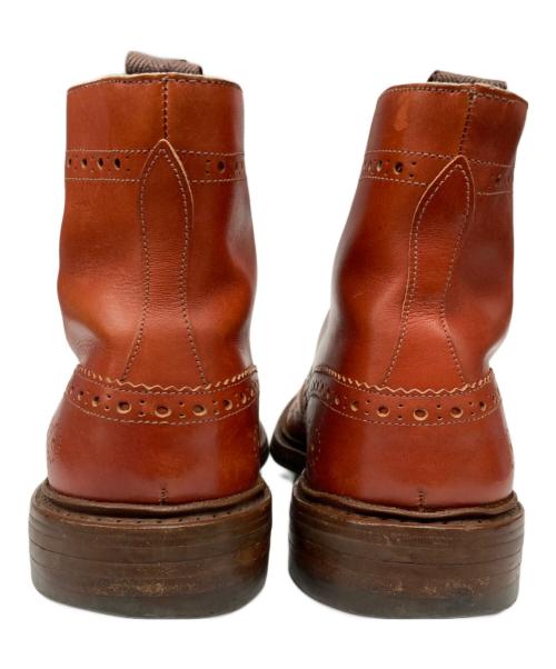 Tricker's（トリッカーズ）Tricker's (トリッカーズ) Paul Smith (ポールスミス) 別注カントリーブーツ ブラウン サイズ:3 1/2の古着・服飾アイテム