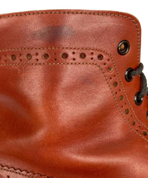 Tricker's（トリッカーズ）Tricker's (トリッカーズ) Paul Smith (ポールスミス) 別注カントリーブーツ ブラウン サイズ:3 1/2の古着・服飾アイテム