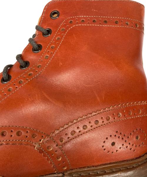 Tricker's（トリッカーズ）Tricker's (トリッカーズ) Paul Smith (ポールスミス) 別注カントリーブーツ ブラウン サイズ:3 1/2の古着・服飾アイテム