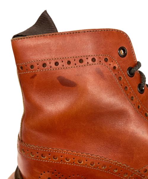 Tricker's（トリッカーズ）Tricker's (トリッカーズ) Paul Smith (ポールスミス) 別注カントリーブーツ ブラウン サイズ:3 1/2の古着・服飾アイテム