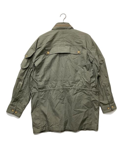 Willis&Geiger（ウィリスアンドガイガー）Willis&Geiger (ウィルスガイガー) ブッシュポプリンサファリジャケット グレー サイズ:Ｌの古着・服飾アイテム