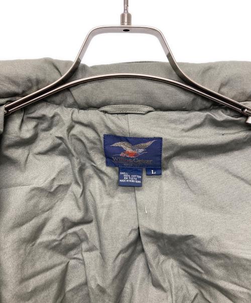 Willis&Geiger（ウィリスアンドガイガー）Willis&Geiger (ウィルスガイガー) ブッシュポプリンサファリジャケット グレー サイズ:Ｌの古着・服飾アイテム