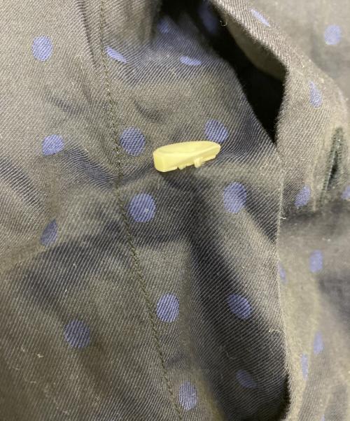 COMME des GARCONS JUNYA WATANABE MAN（コム デ ギャルソン ジュンヤ ワタナベ マン）COMME des GARCONS JUNYA WATANABE MAN (コム デ ギャルソン ジュンヤ ワタナベ マン) ドット柄シャツ ブルー サイズ:Mの古着・服飾アイテム