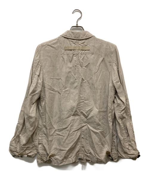 COMME des GARCONS HOMME（コムデギャルソン オム）COMME des GARCONS HOMME (コムデギャルソン オム) リネンジャケット ベージュ サイズ:Sの古着・服飾アイテム