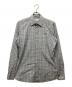 PRADA（プラダ）の古着「チェックシャツ」｜ブルー
