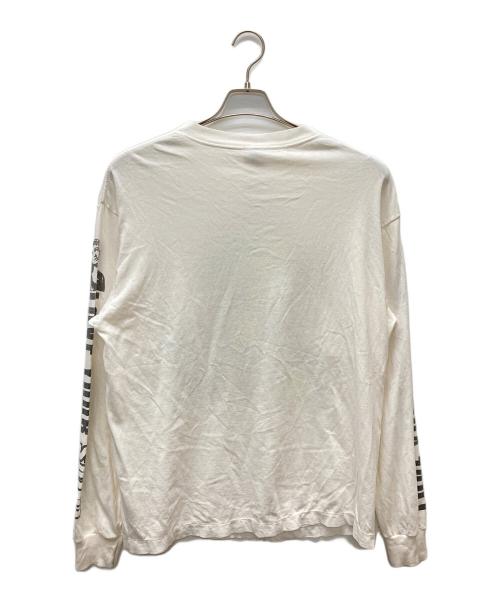 SAINT MICHAEL（セントマイケル）SAINT MICHAEL (セントマイケル) LOVE UR SAINT ロンT ホワイト サイズ:Ｍの古着・服飾アイテム