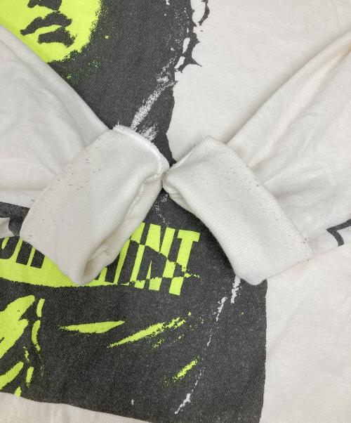 SAINT MICHAEL（セントマイケル）SAINT MICHAEL (セントマイケル) LOVE UR SAINT ロンT ホワイト サイズ:Ｍの古着・服飾アイテム