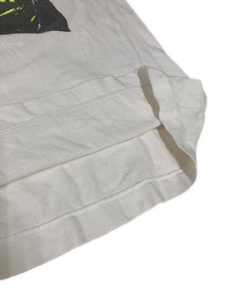 SAINT MICHAEL（セントマイケル）SAINT MICHAEL (セントマイケル) LOVE UR SAINT ロンT ホワイト サイズ:Ｍの古着・服飾アイテム