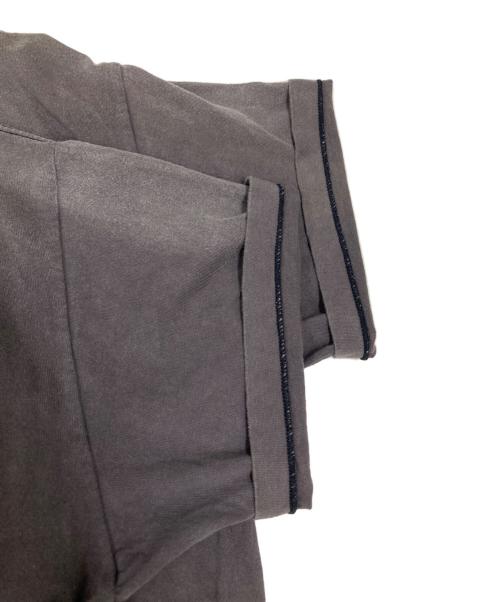 SAINT MICHAEL（セントマイケル）SAINT MICHAEL (セントマイケル) Denim Tears (デニムティアーズ) FACE SS TEE グレー サイズ:Ｌの古着・服飾アイテム