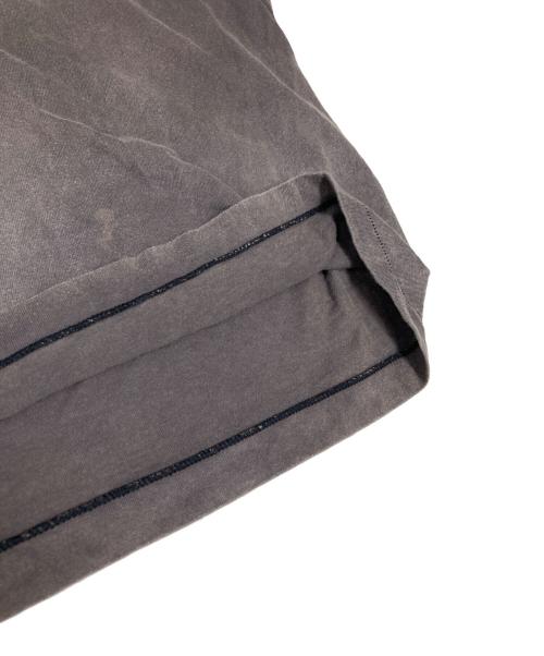 SAINT MICHAEL（セントマイケル）SAINT MICHAEL (セントマイケル) Denim Tears (デニムティアーズ) FACE SS TEE グレー サイズ:Ｌの古着・服飾アイテム