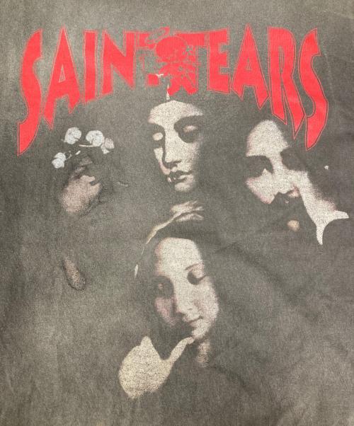 SAINT MICHAEL（セントマイケル）SAINT MICHAEL (セントマイケル) Denim Tears (デニムティアーズ) FACE SS TEE グレー サイズ:Ｌの古着・服飾アイテム