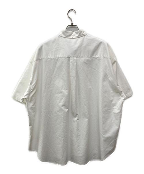 Graphpaper（グラフペーパー）Graphpaper (グラフペーパー) Oxford S/S Oversized B.D Pullover Shirt/GM251-50026B ホワイト サイズ:O/Sの古着・服飾アイテム