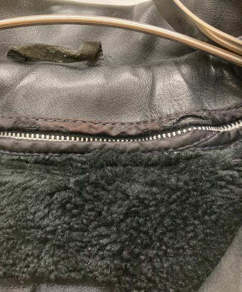 Schott（ショット）Schott (ショット) ボアライナー付シングルライダースジャケット ブラック サイズ:44の古着・服飾アイテム