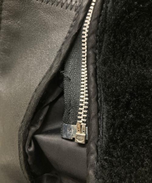 Schott（ショット）Schott (ショット) ボアライナー付シングルライダースジャケット ブラック サイズ:44の古着・服飾アイテム