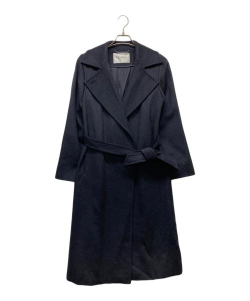 MaxMara（マックスマーラ）MaxMara (マックスマーラ) MANUELA コート ネイビー サイズ:J 40の古着・服飾アイテム