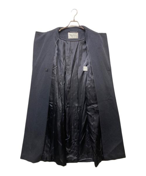MaxMara（マックスマーラ）MaxMara (マックスマーラ) MANUELA コート ネイビー サイズ:J 40の古着・服飾アイテム